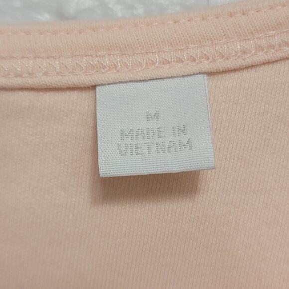 New York & Company Peach Dress Medium - Picture 9 of 10